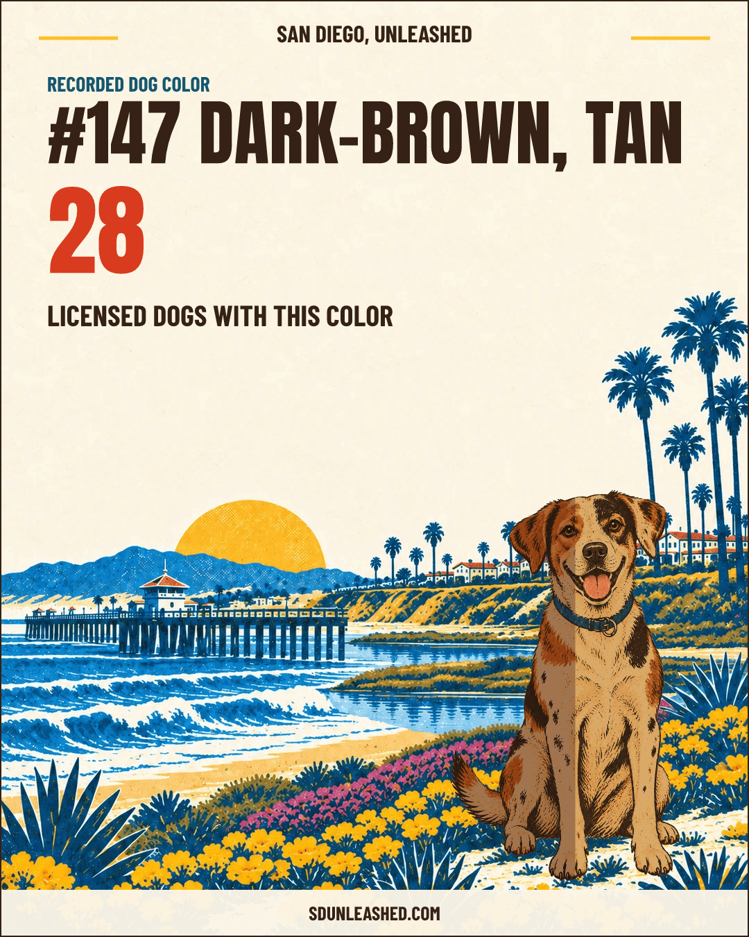 Dark-brown, Tan share card