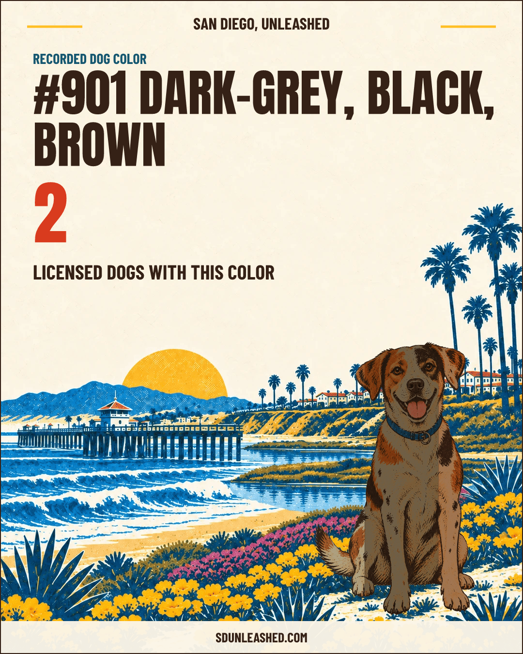 Dark-grey, Black, Brown share card
