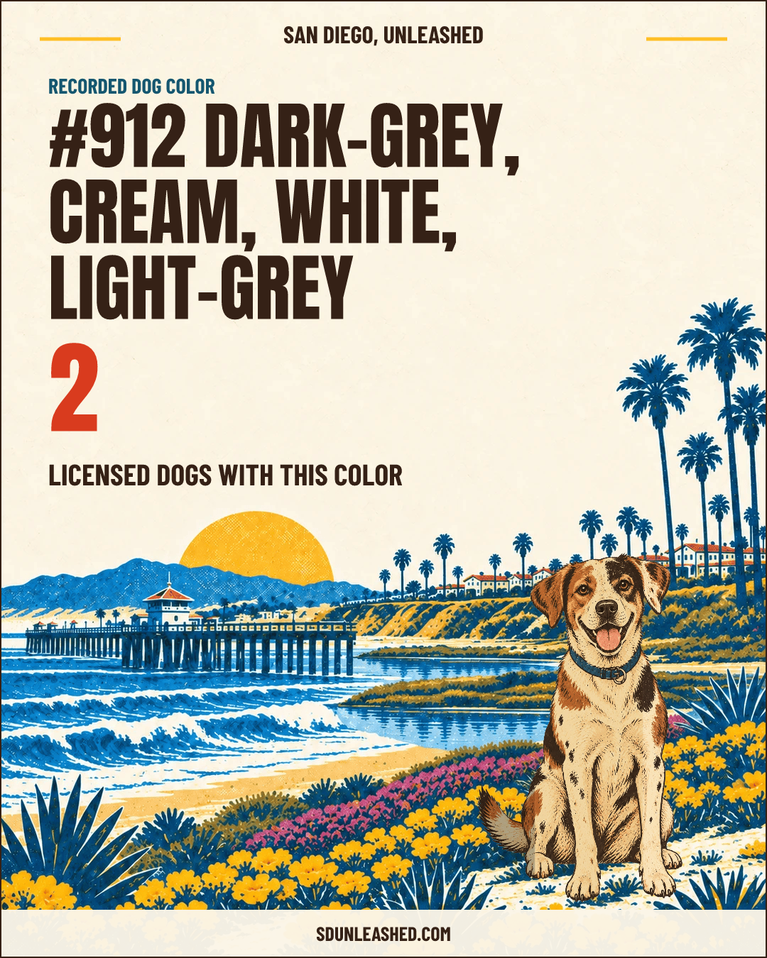 Dark-grey, Cream, White, Light-grey share card
