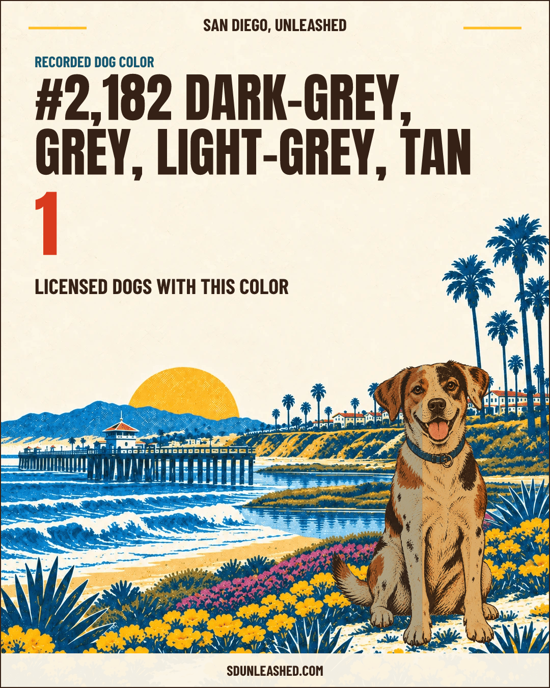 Dark-grey, Grey, Light-grey, Tan share card