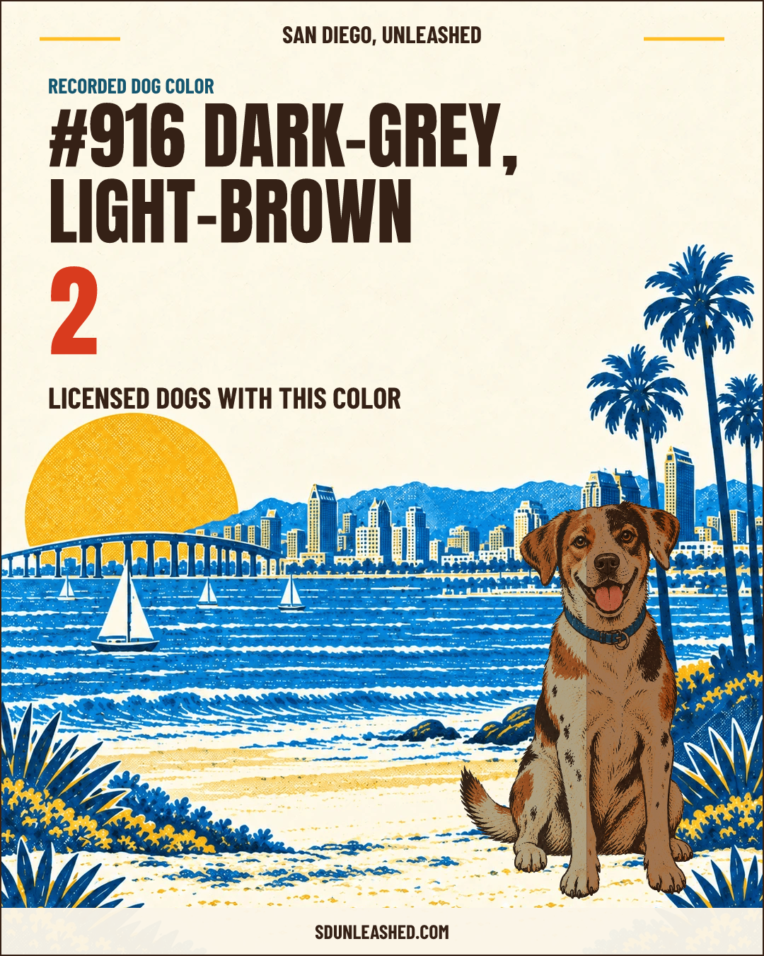 Dark-grey, Light-brown share card
