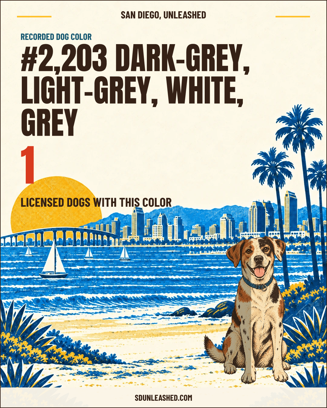 Dark-grey, Light-grey, White, Grey share card