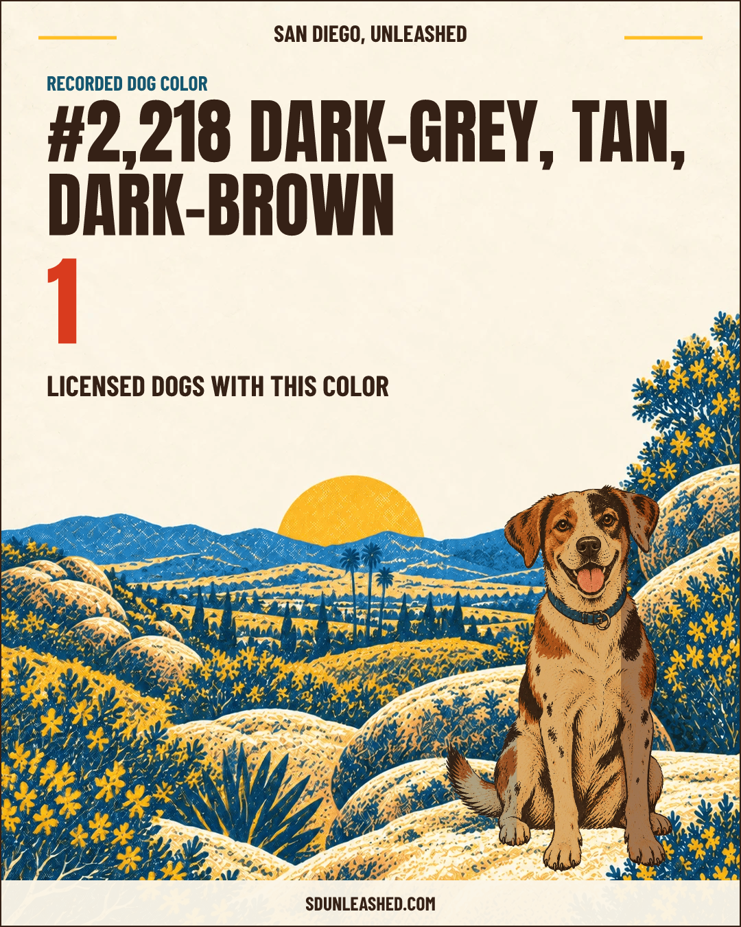 Dark-grey, Tan, Dark-brown share card
