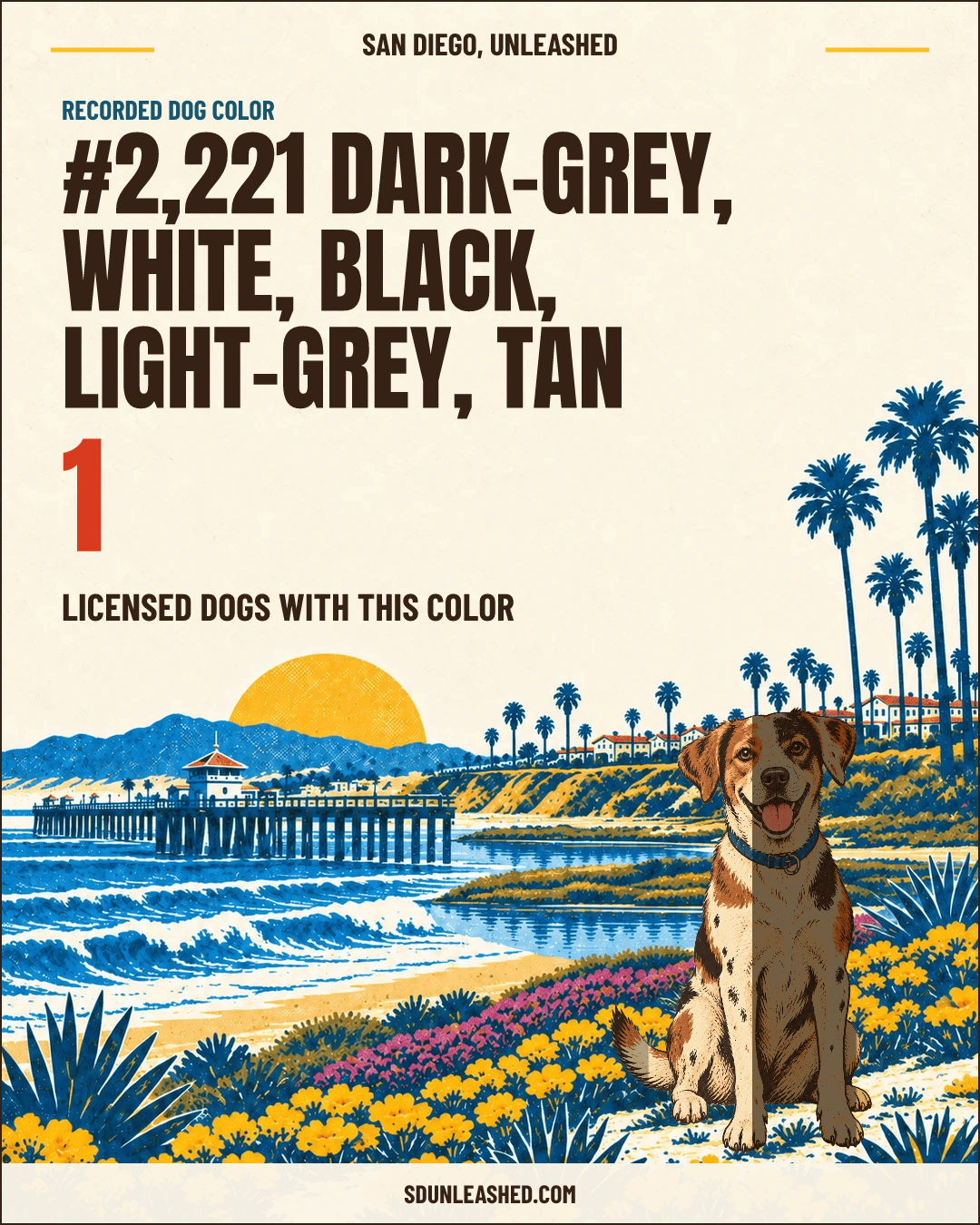 Dark-grey, White, Black, Light-grey, Tan share card