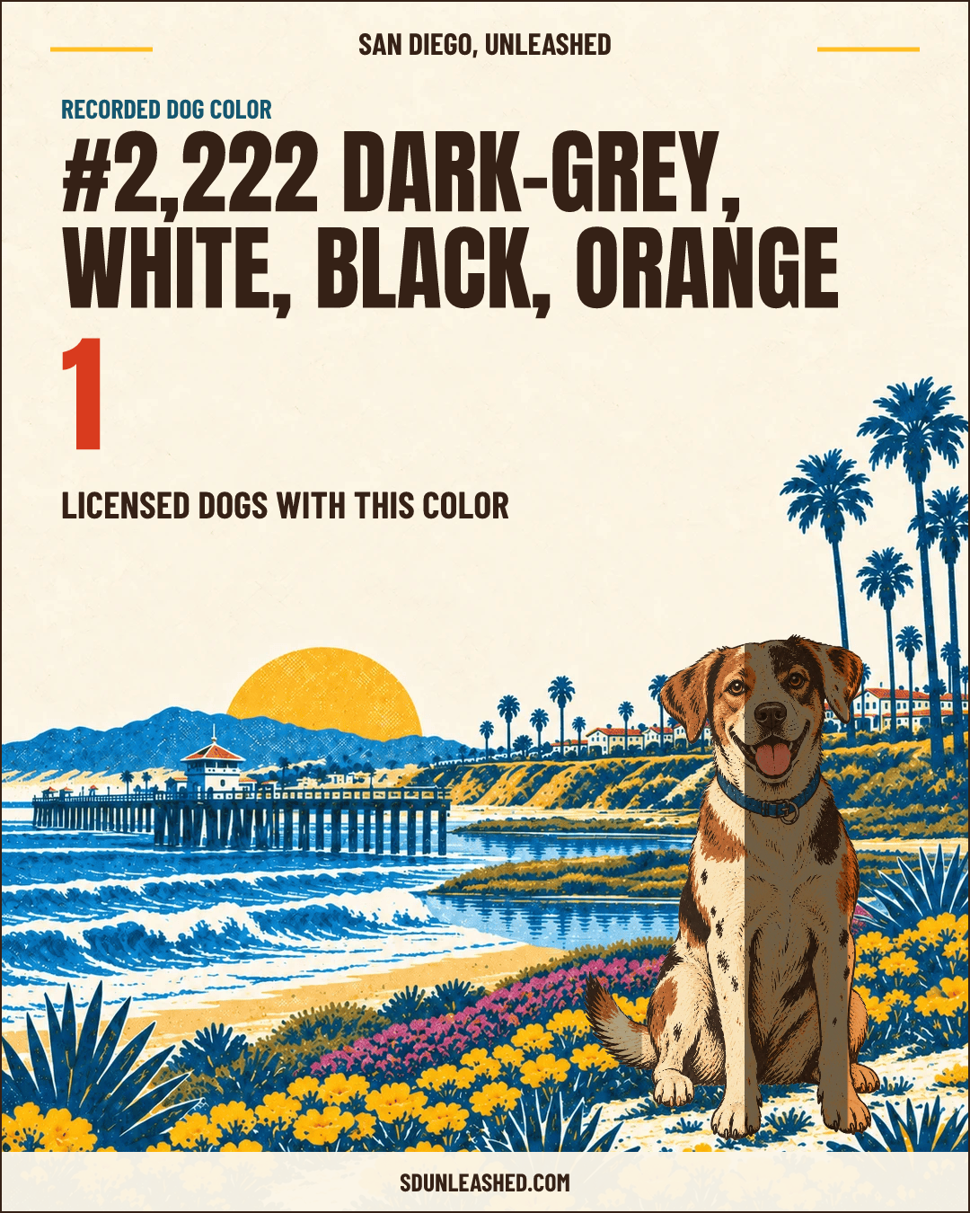 Dark-grey, White, Black, Orange share card