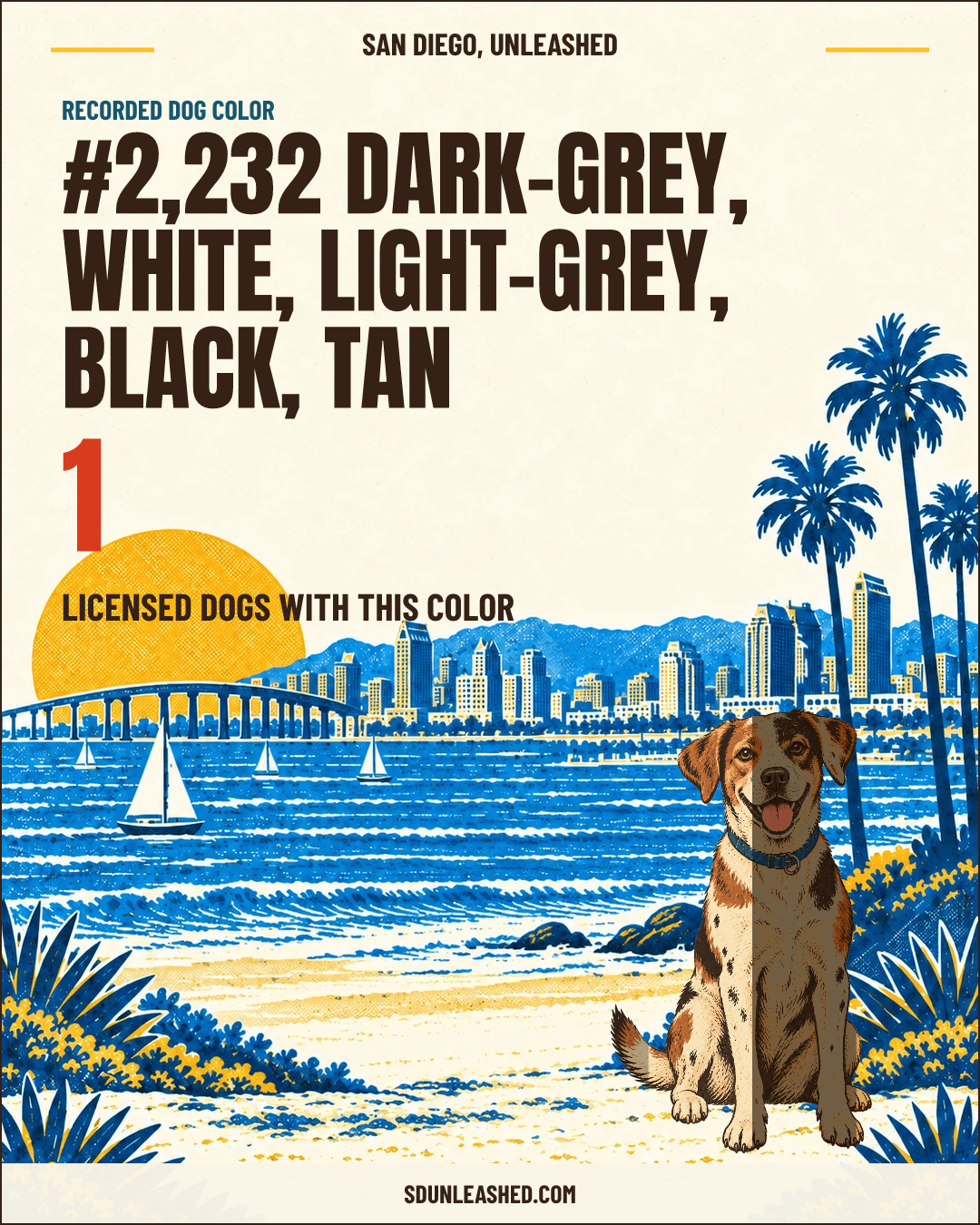 Dark-grey, White, Light-grey, Black, Tan share card