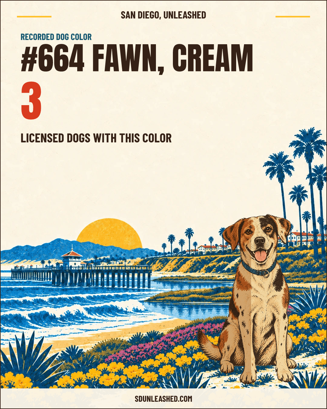 Fawn, Cream share card