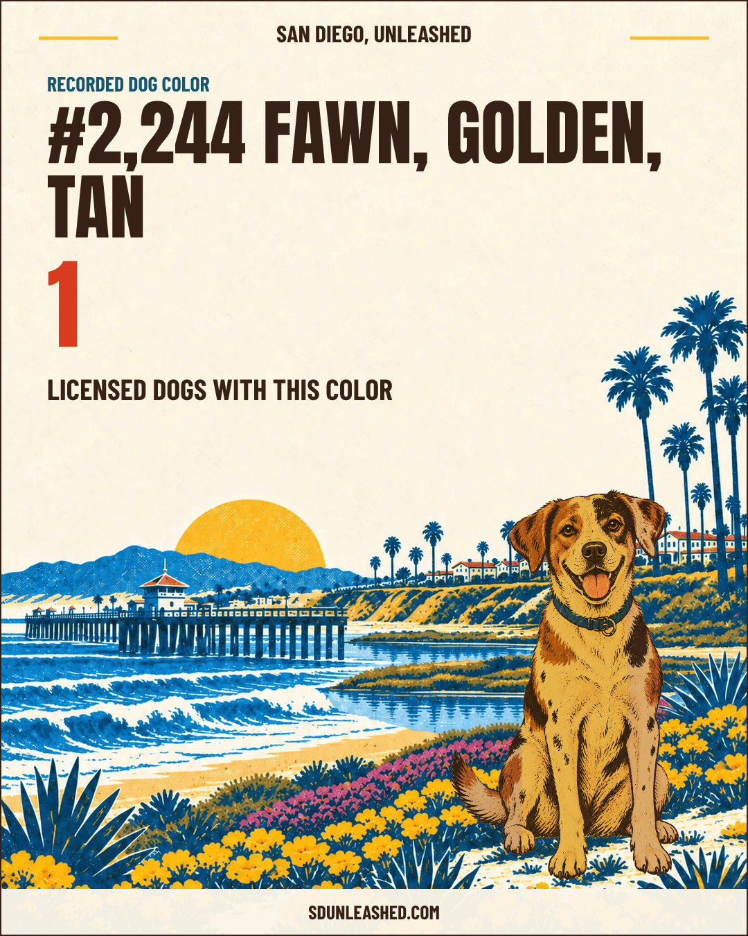 Fawn, Golden, Tan share card