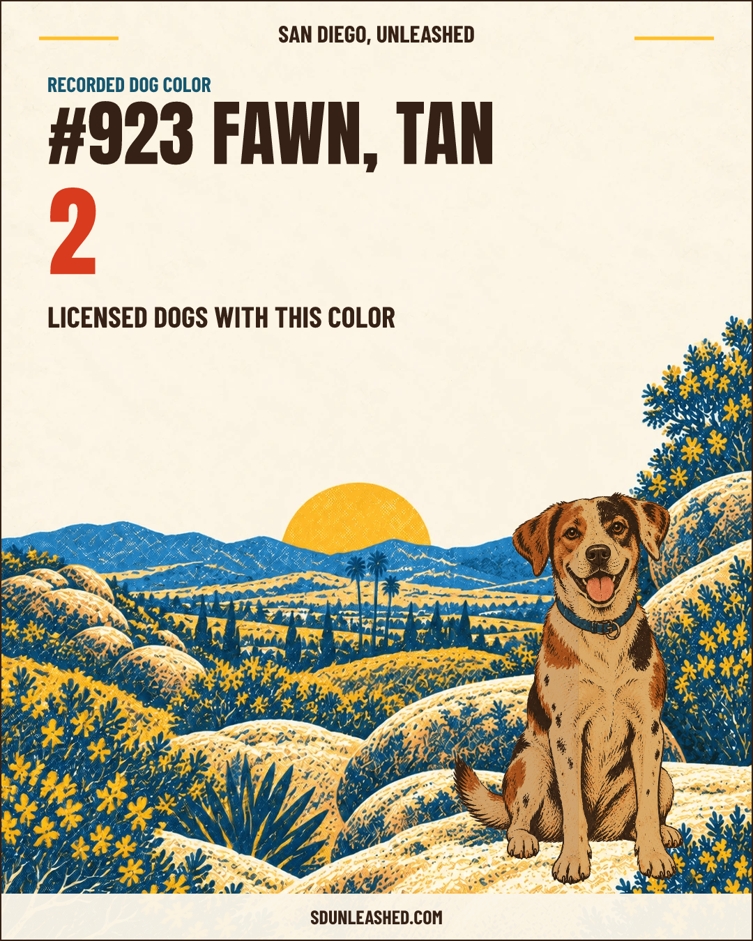 Fawn, Tan share card