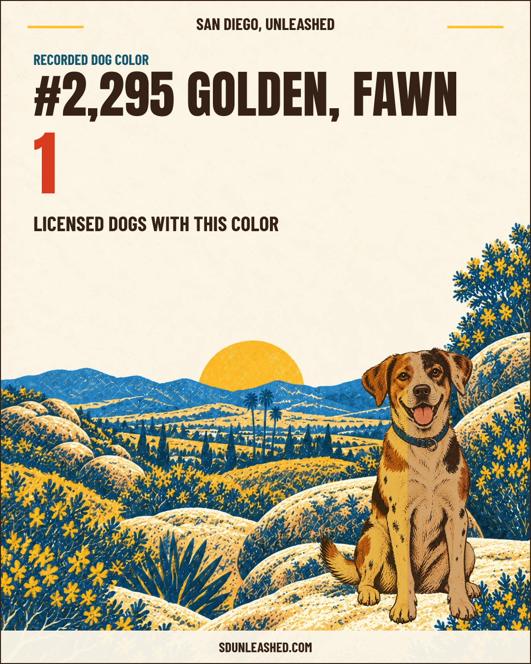 Golden, Fawn share card