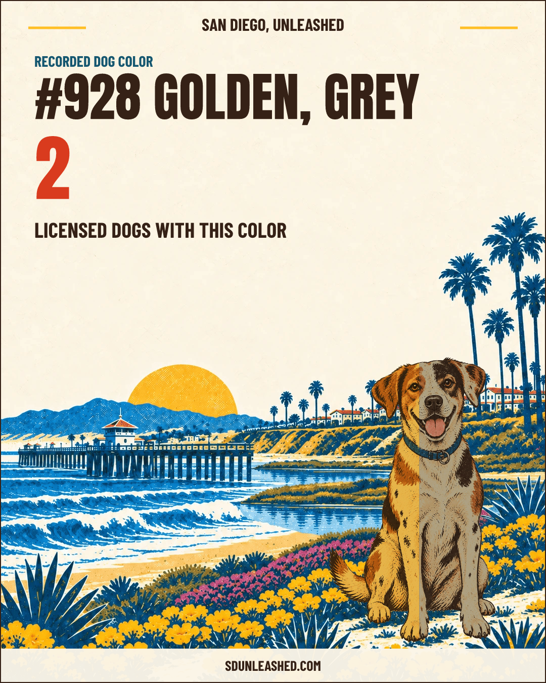 Golden, Grey share card