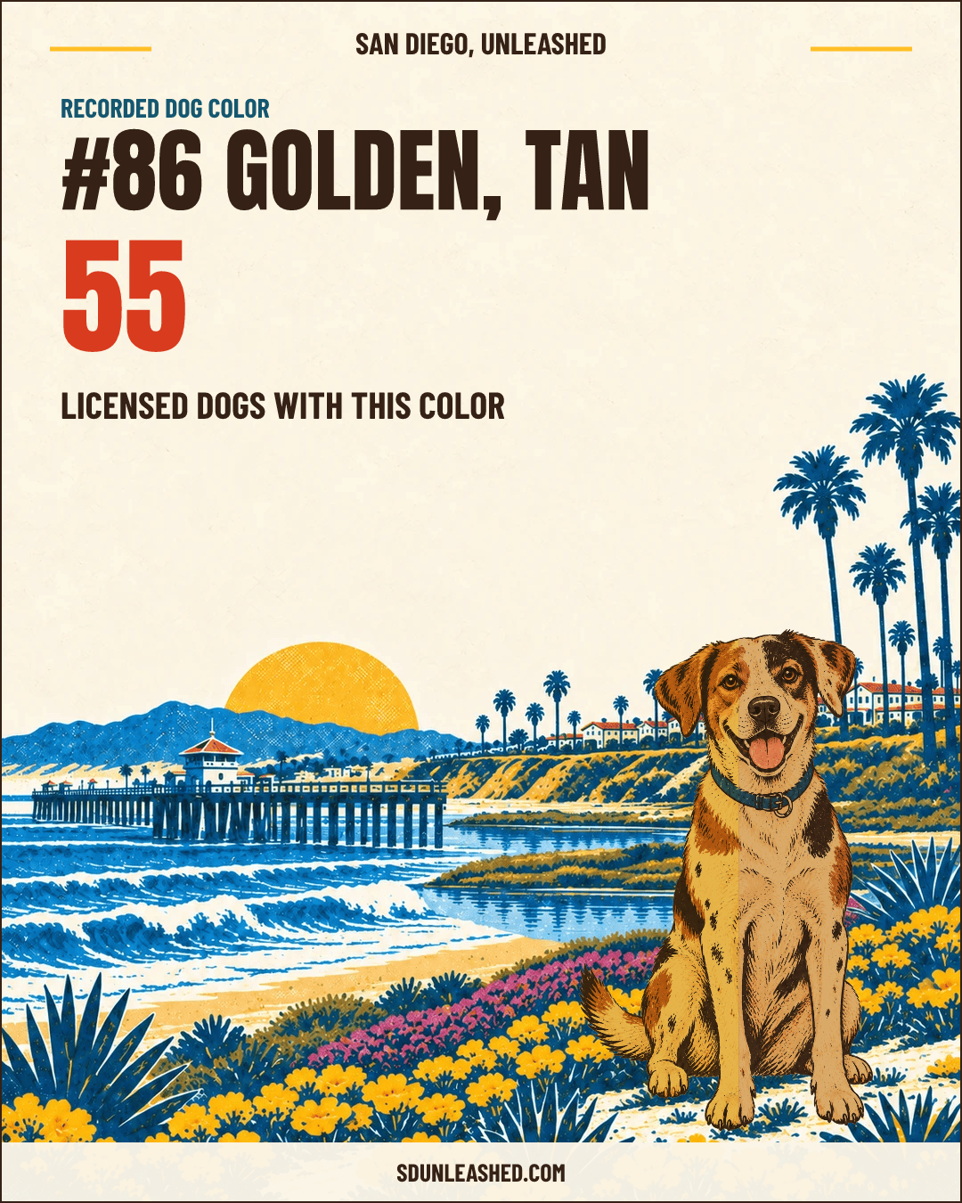 Golden, Tan share card