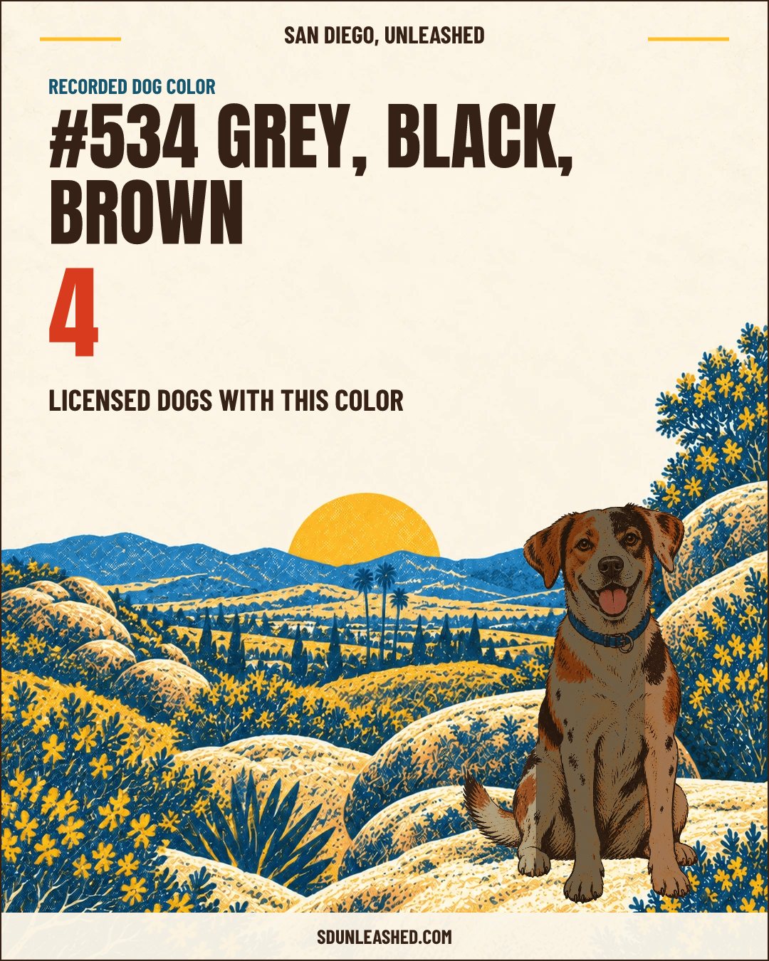 Grey, Black, Brown share card