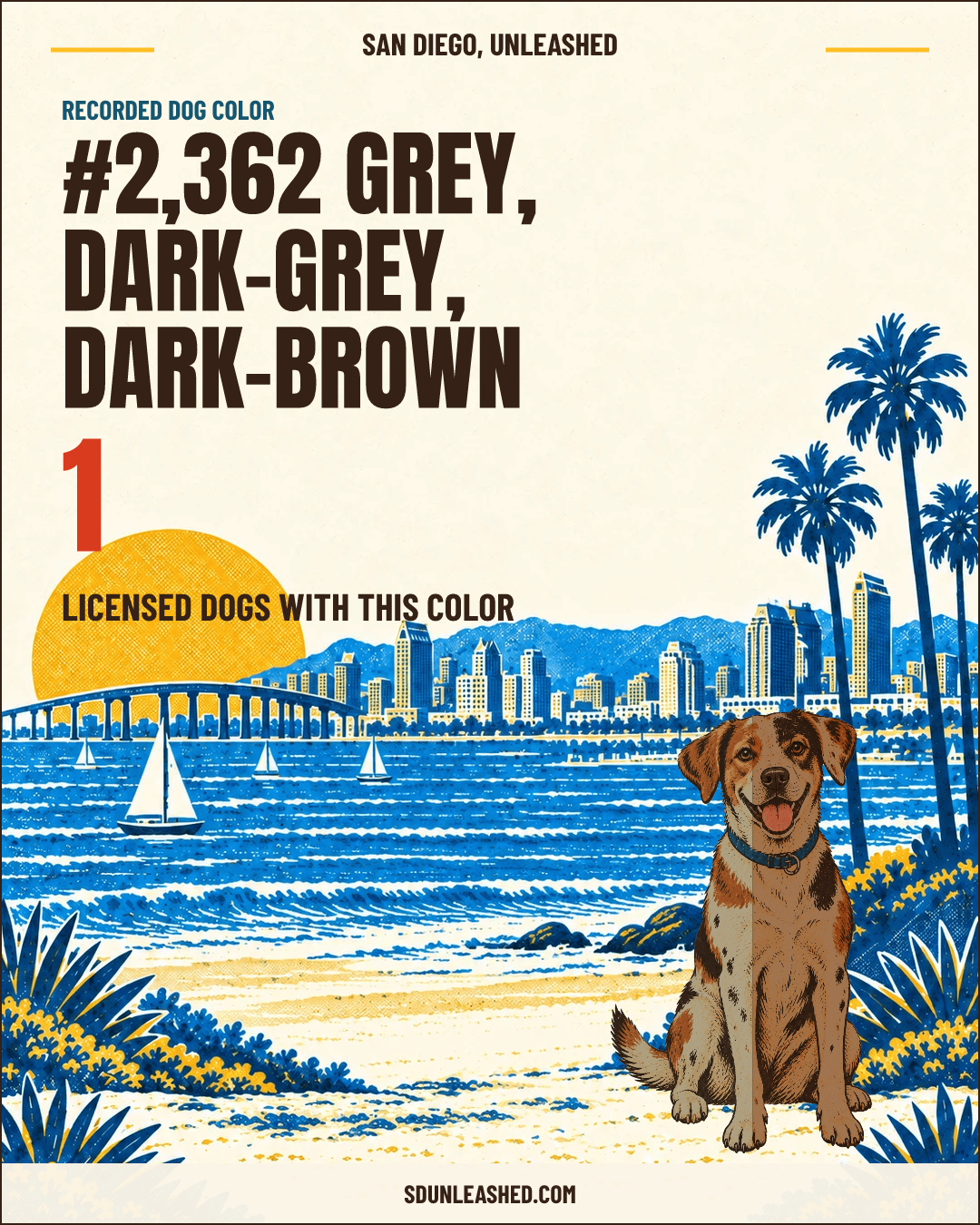 Grey, Dark-grey, Dark-brown share card
