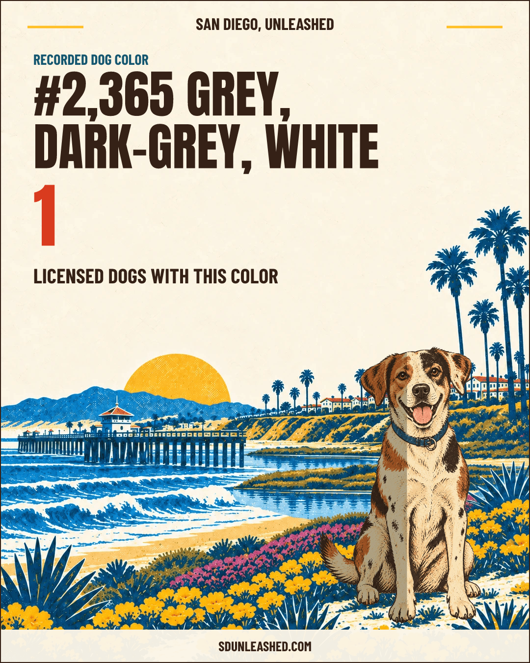 Grey, Dark-grey, White share card