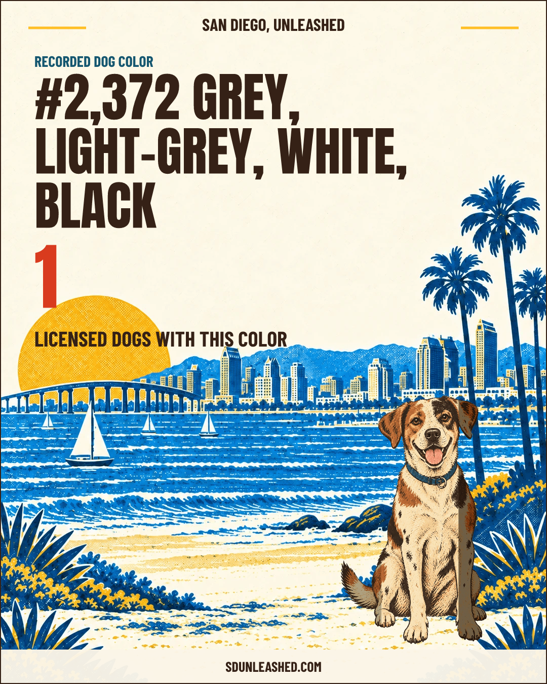 Grey, Light-grey, White, Black share card