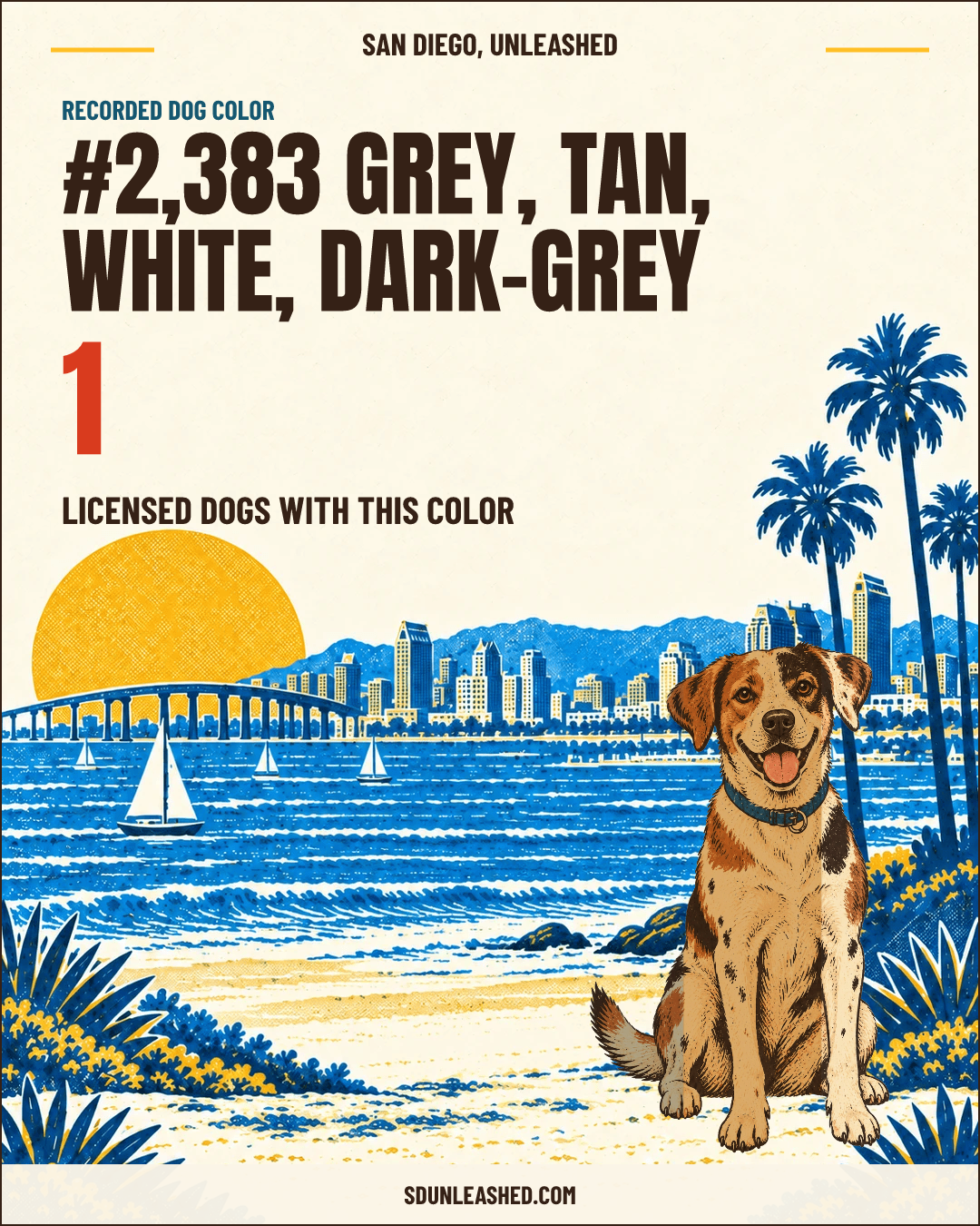 Grey, Tan, White, Dark-grey share card