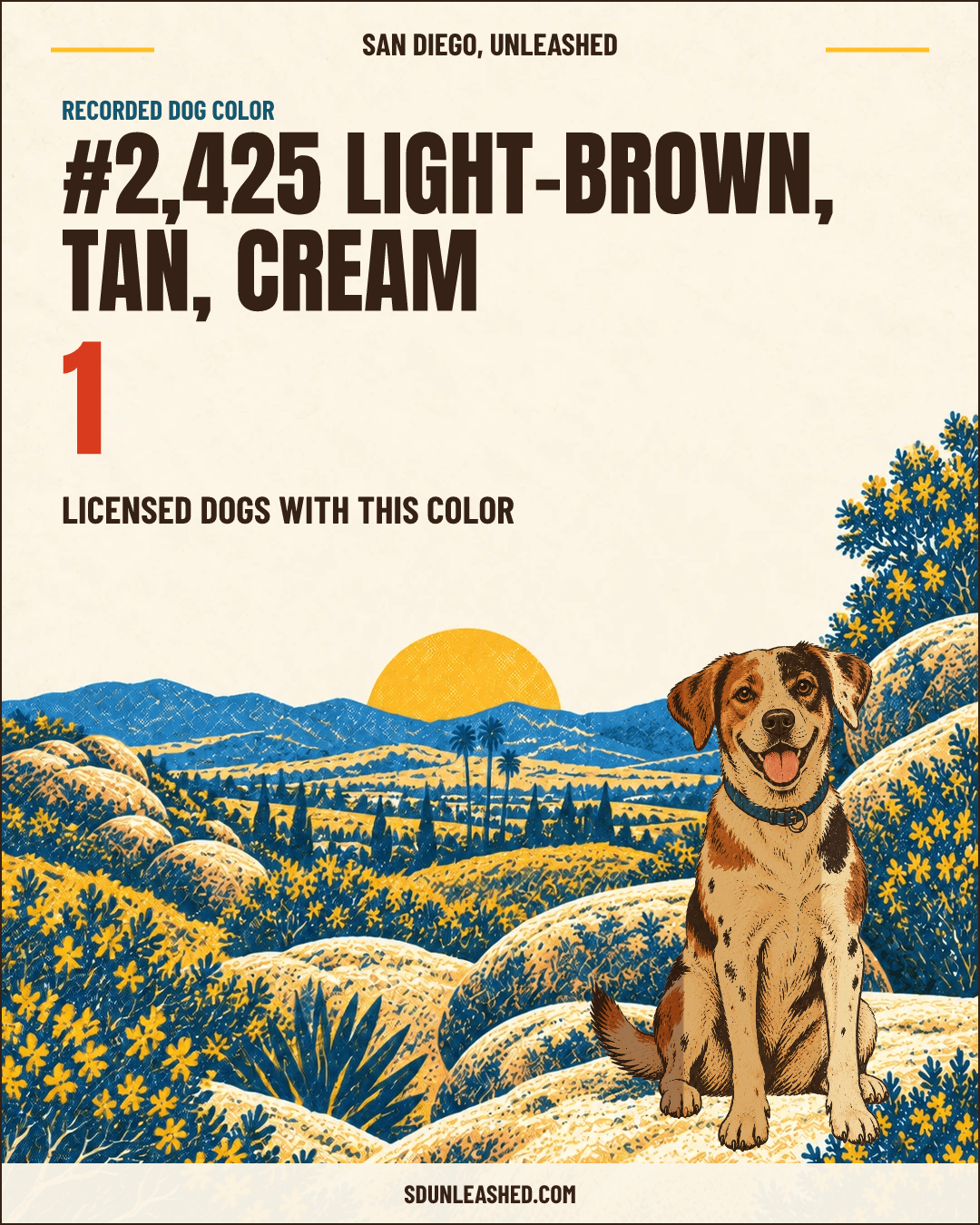 Light-brown, Tan, Cream share card