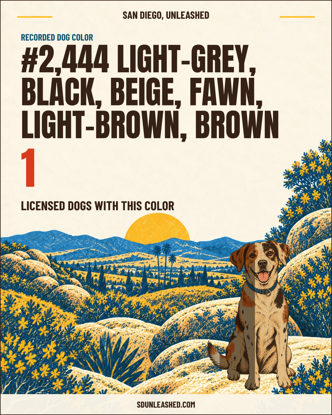 Light-grey, Black, Beige, Fawn, Light-brown, Brown share card