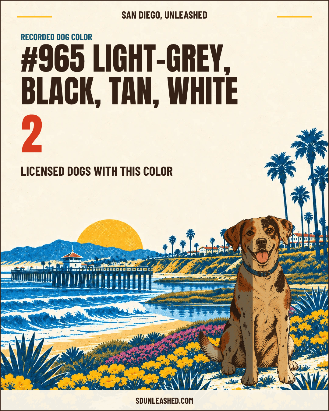 Light-grey, Black, Tan, White share card