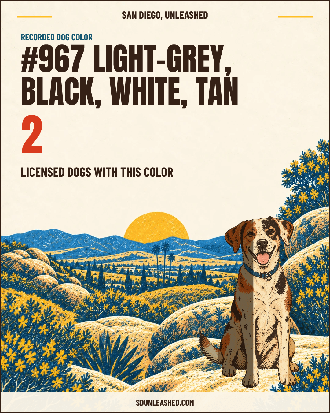 Light-grey, Black, White, Tan share card
