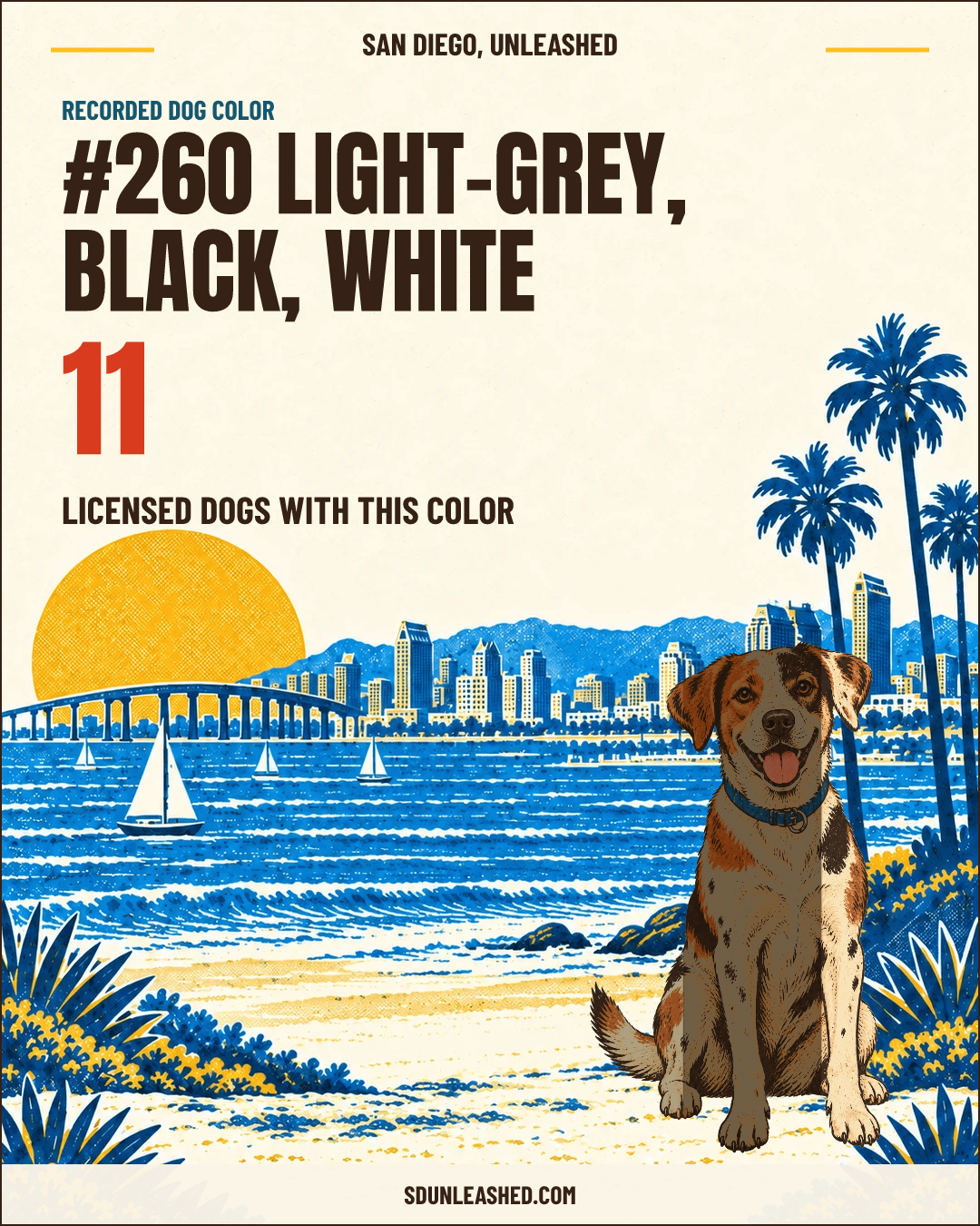 Light-grey, Black, White share card