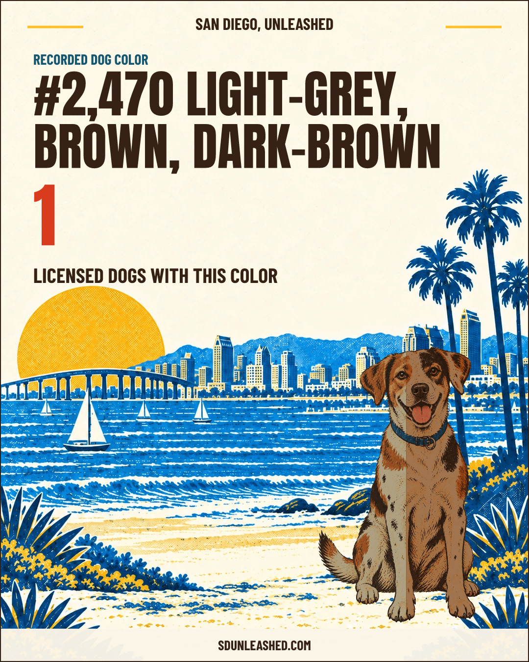 Light-grey, Brown, Dark-brown share card