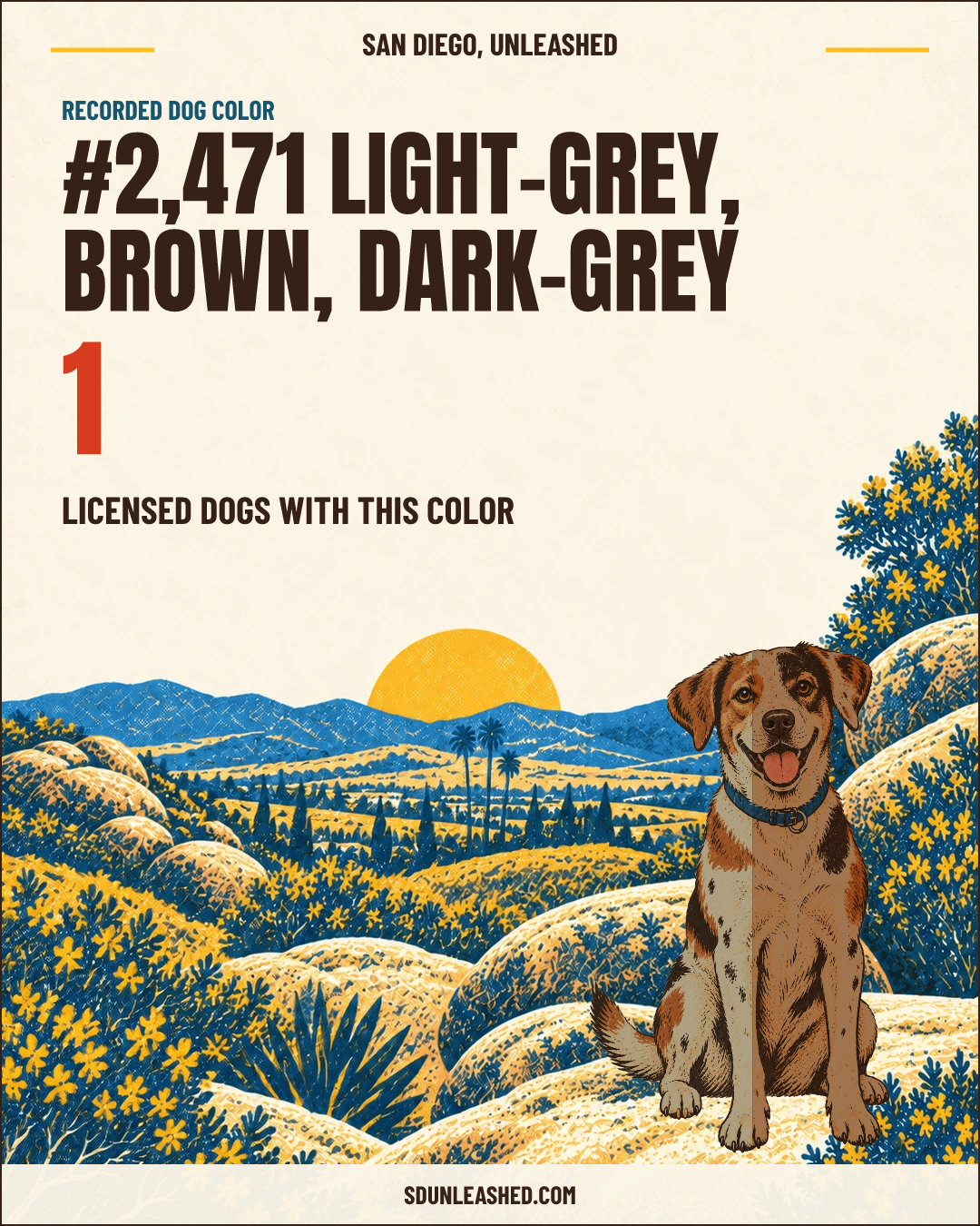 Light-grey, Brown, Dark-grey share card