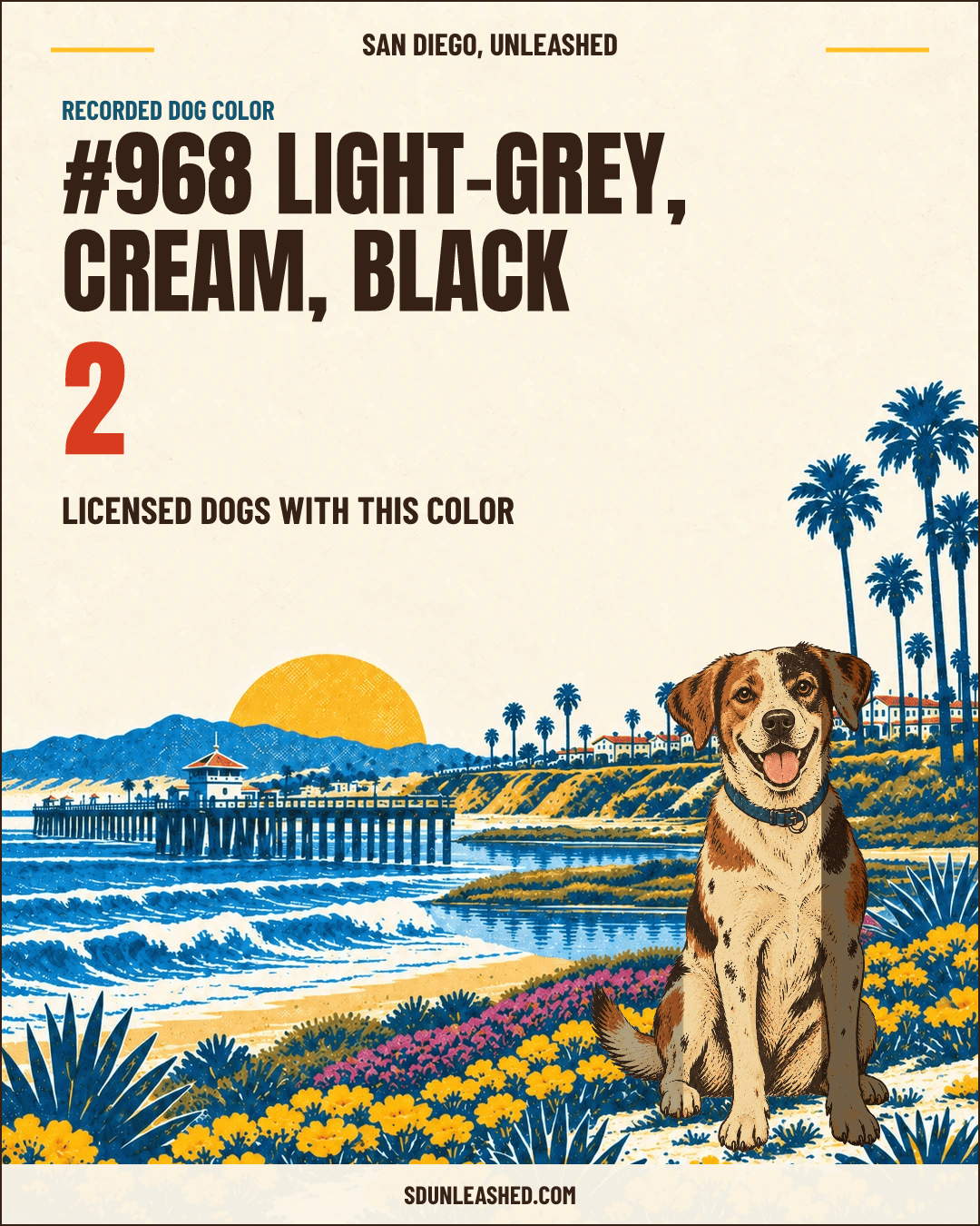 Light-grey, Cream, Black share card