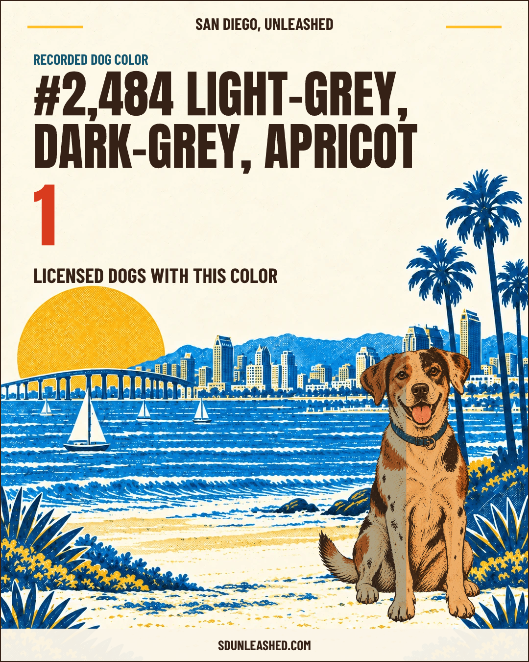 Light-grey, Dark-grey, Apricot share card