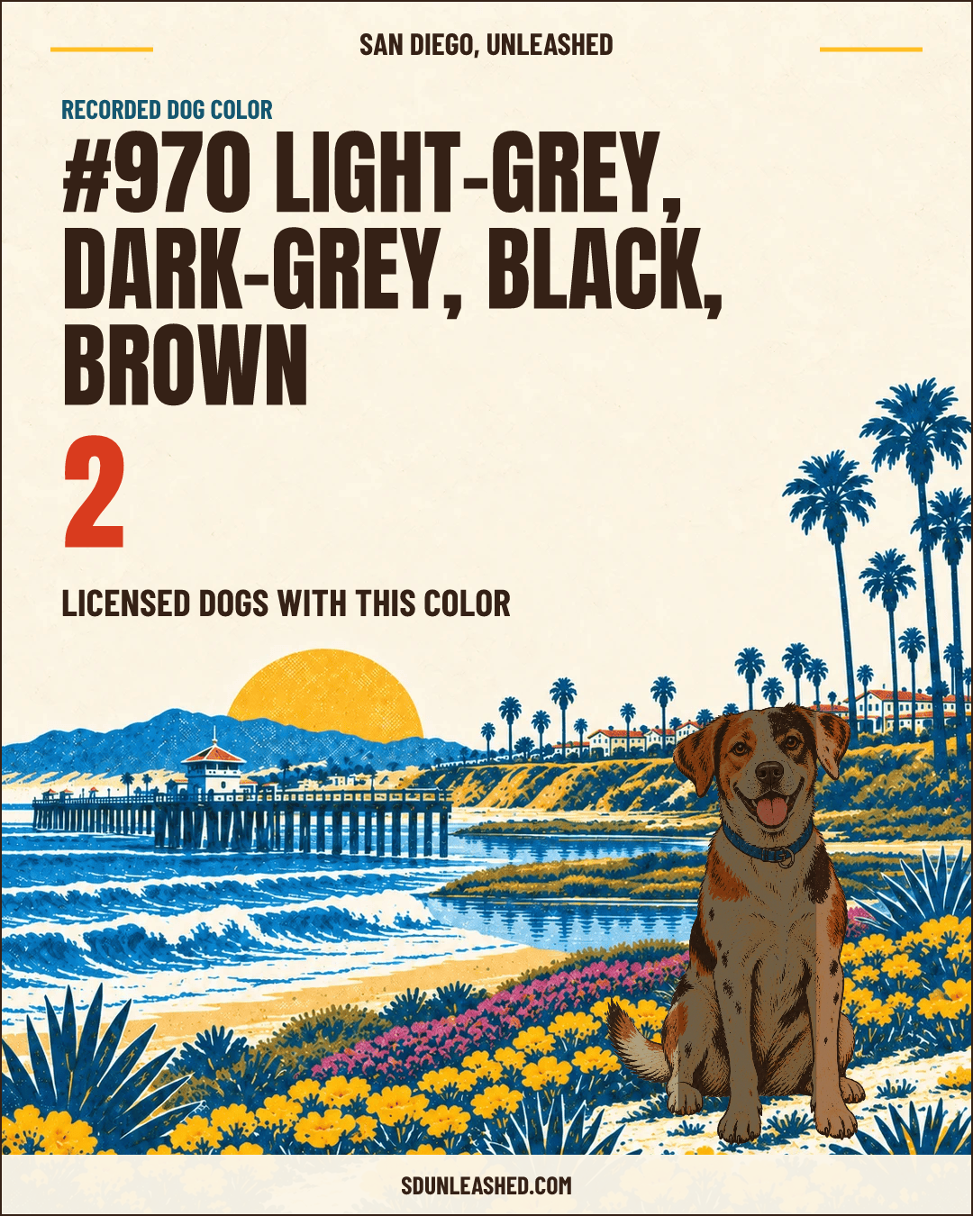 Light-grey, Dark-grey, Black, Brown share card