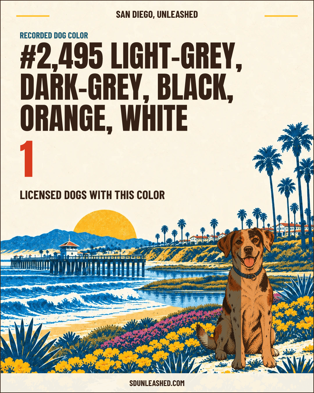 Light-grey, Dark-grey, Black, Orange, White share card