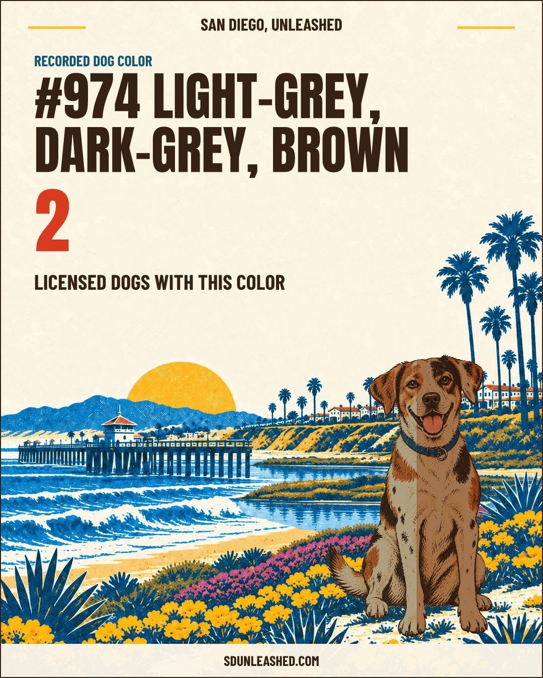 Light-grey, Dark-grey, Brown share card
