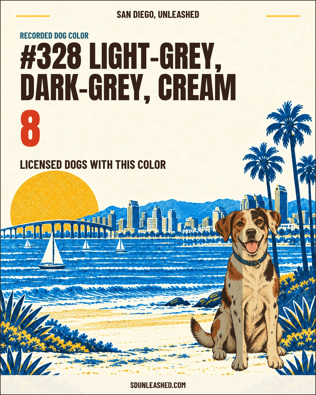 Light-grey, Dark-grey, Cream share card