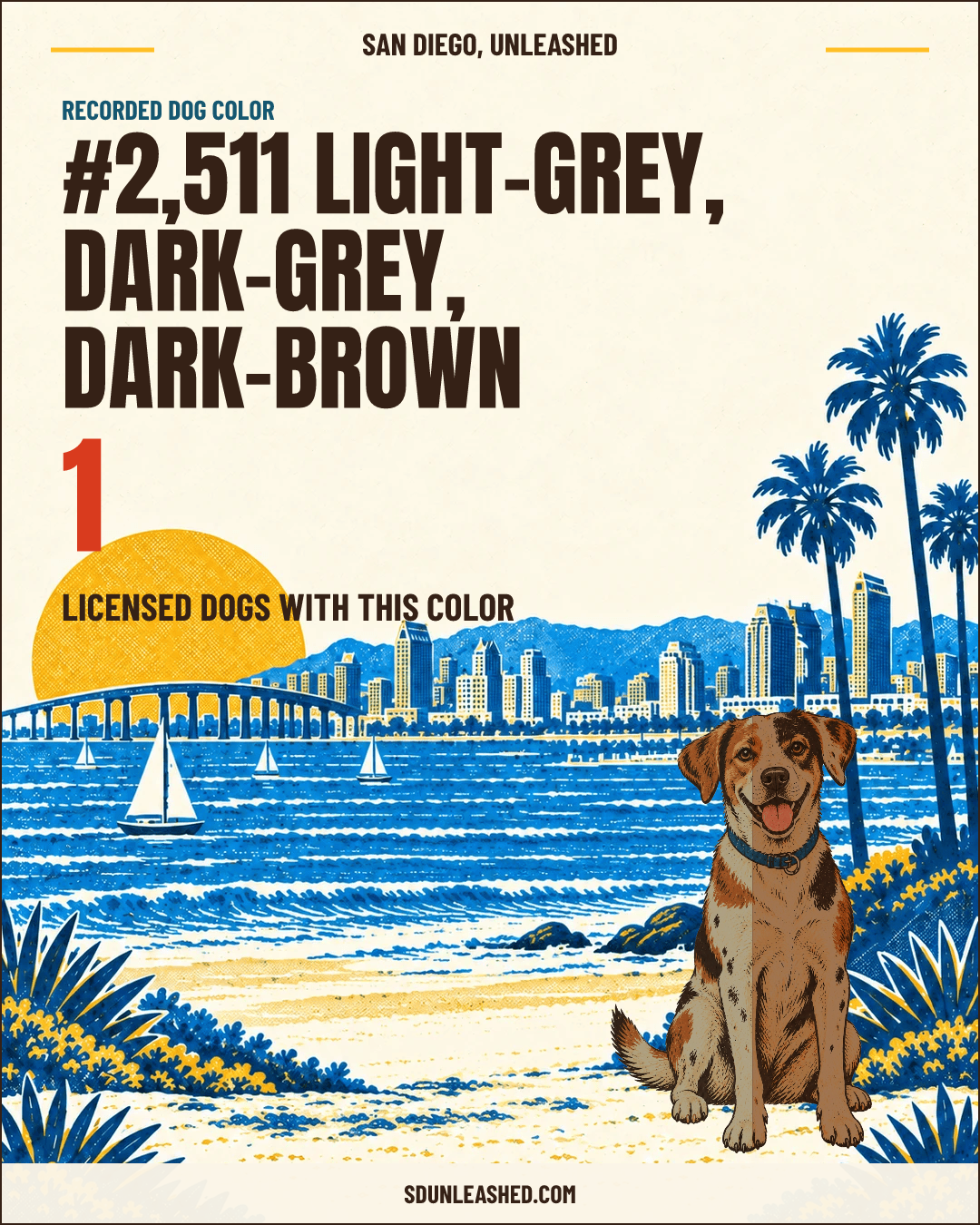 Light-grey, Dark-grey, Dark-brown share card