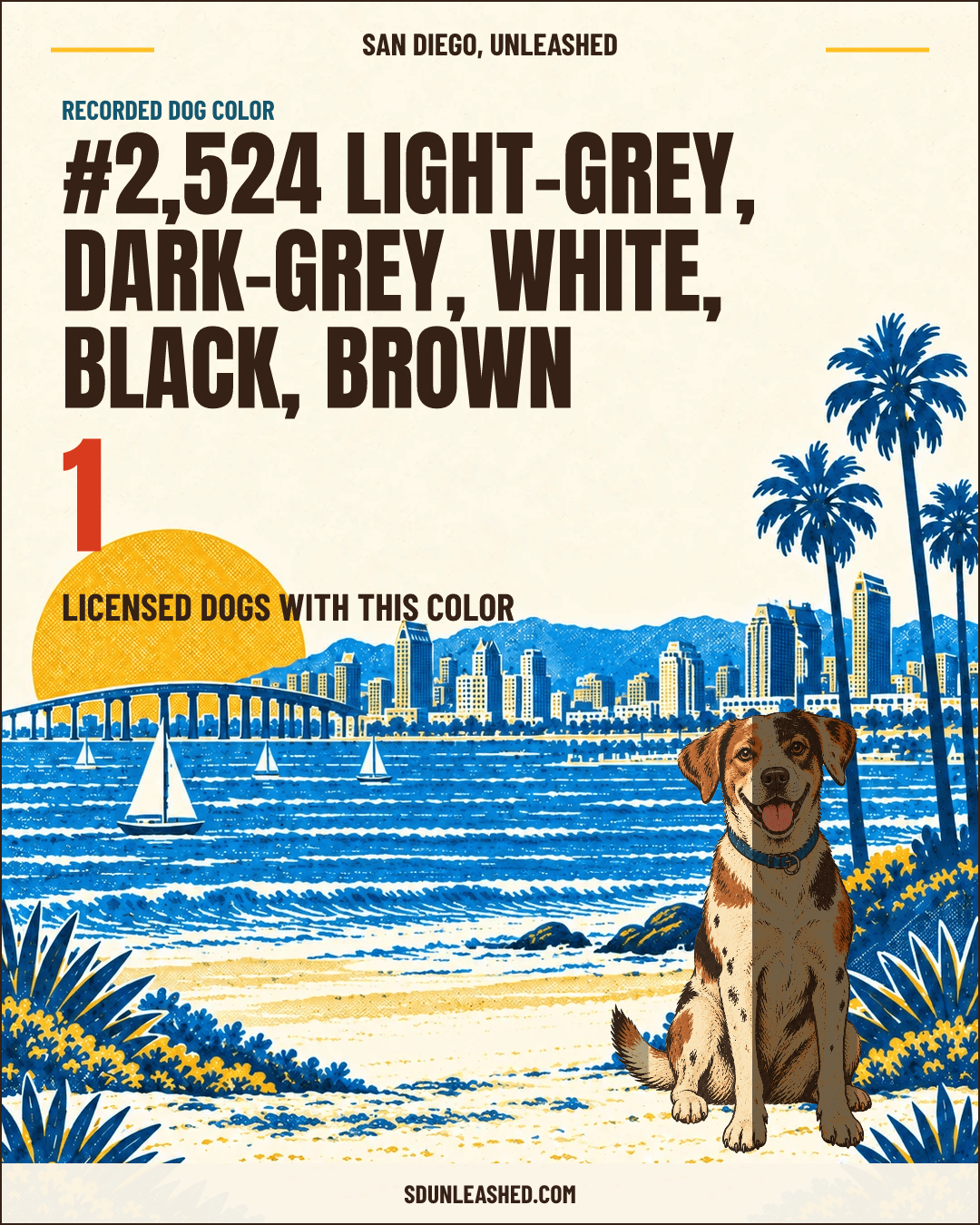 Light-grey, Dark-grey, White, Black, Brown share card