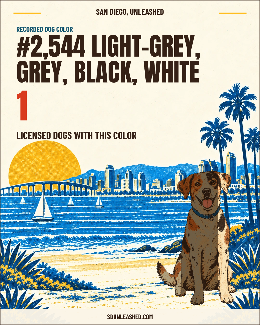 Light-grey, Grey, Black, White share card