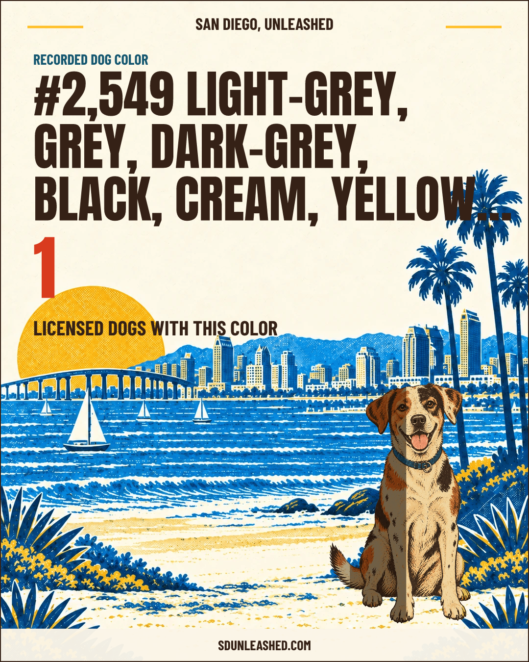 Light-grey, Grey, Dark-grey, Black, Cream, Yellow, Apricot, Light-brown, Brown, Dark-brown, Rust, Red, Blue share card