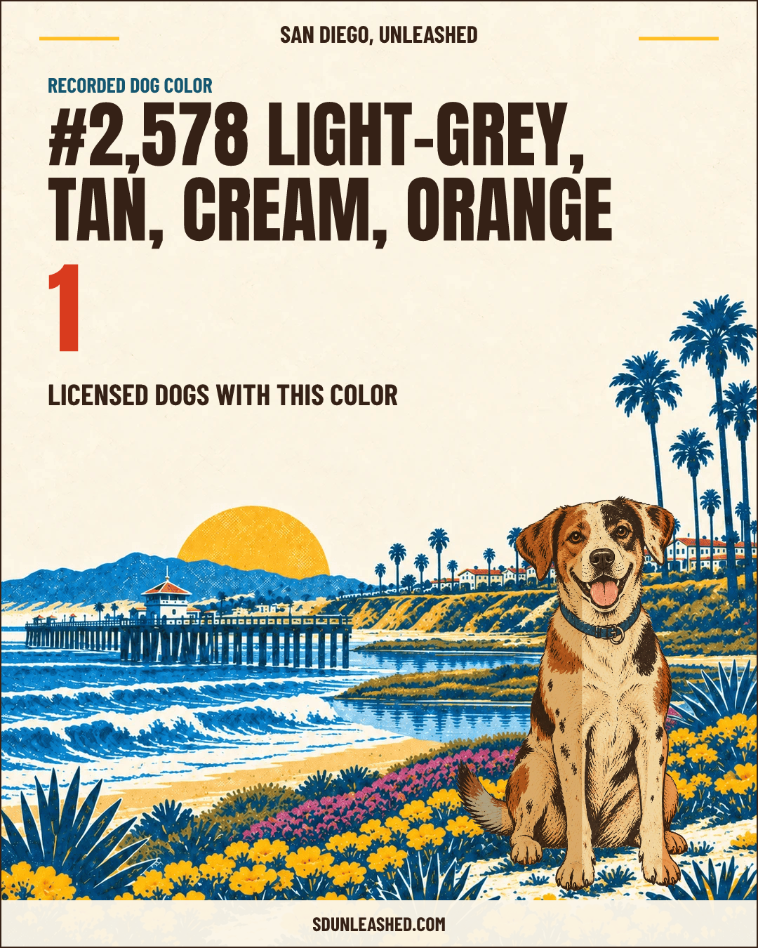 Light-grey, Tan, Cream, Orange share card
