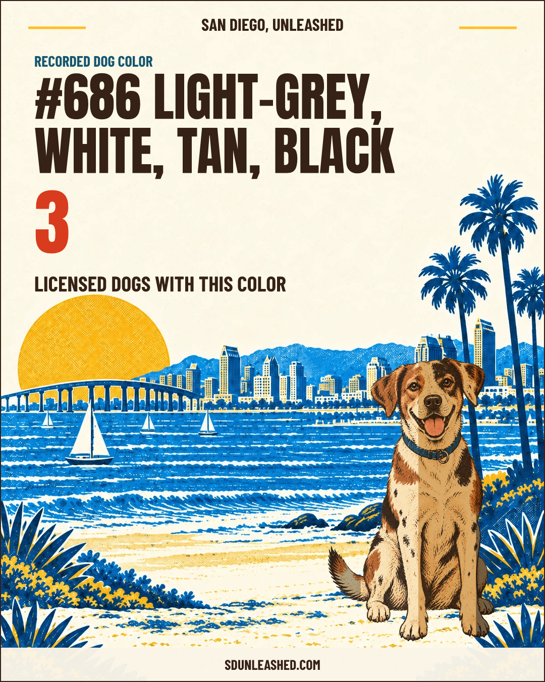 Light-grey, White, Tan, Black share card