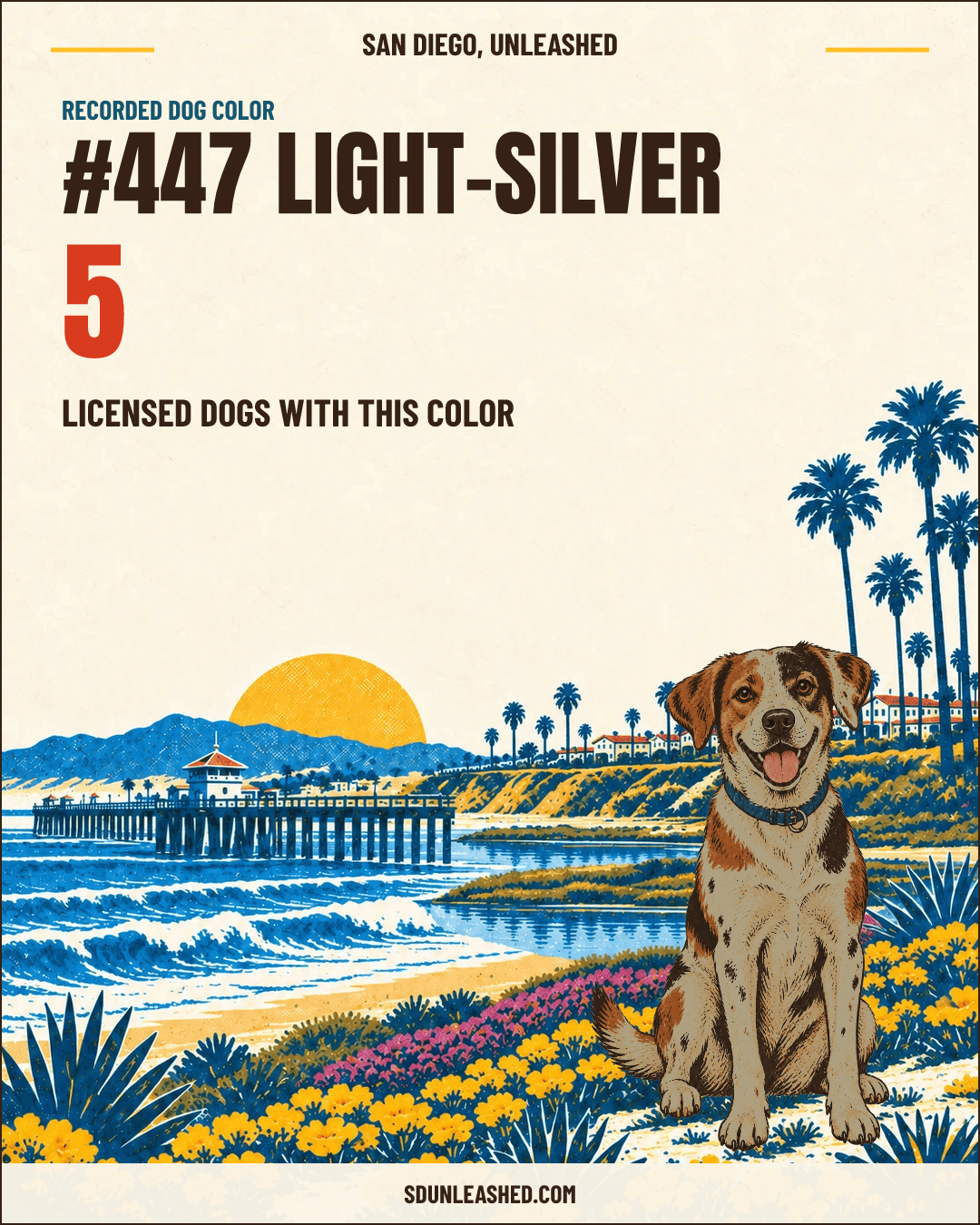 Light-silver share card