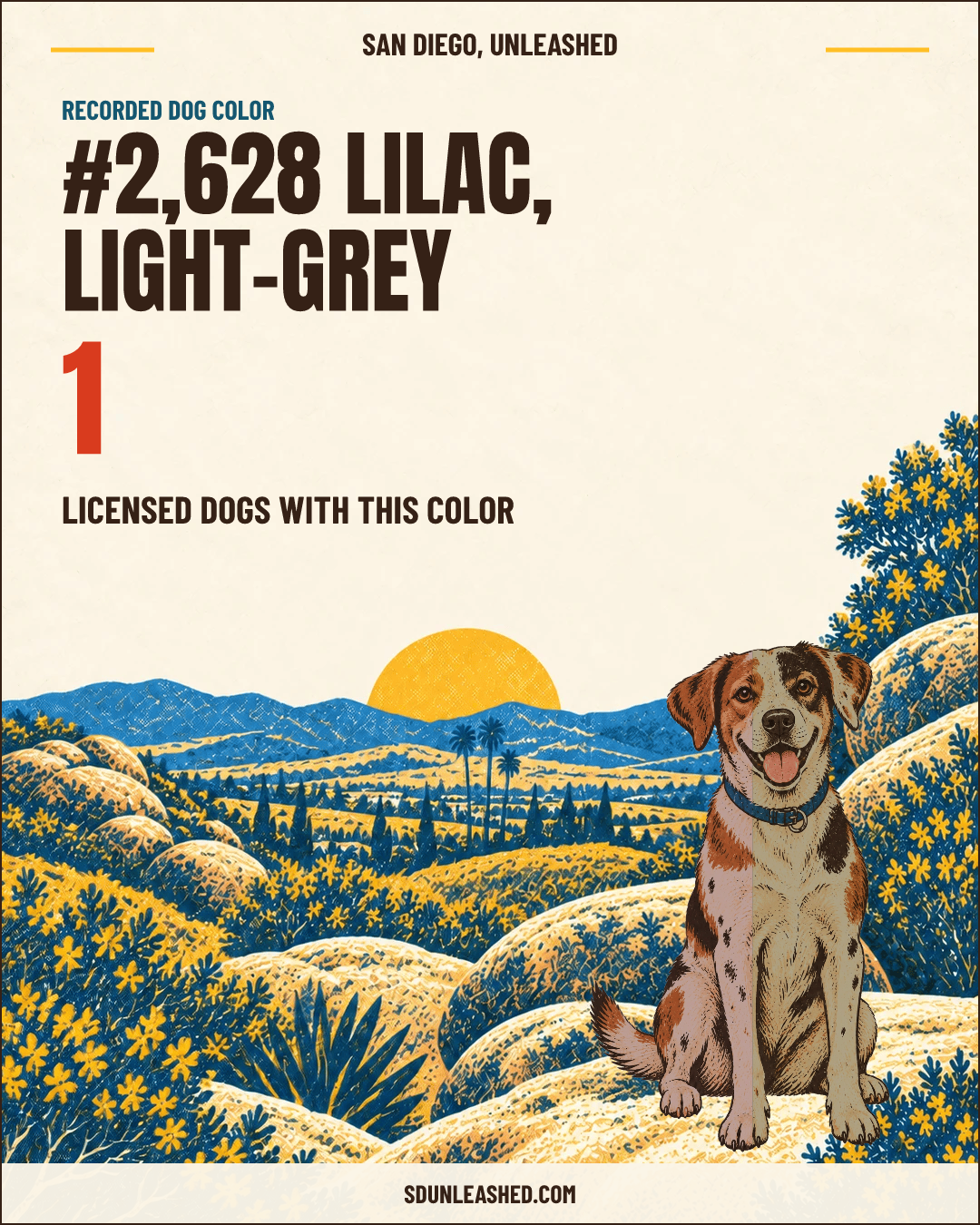 Lilac, Light-grey share card