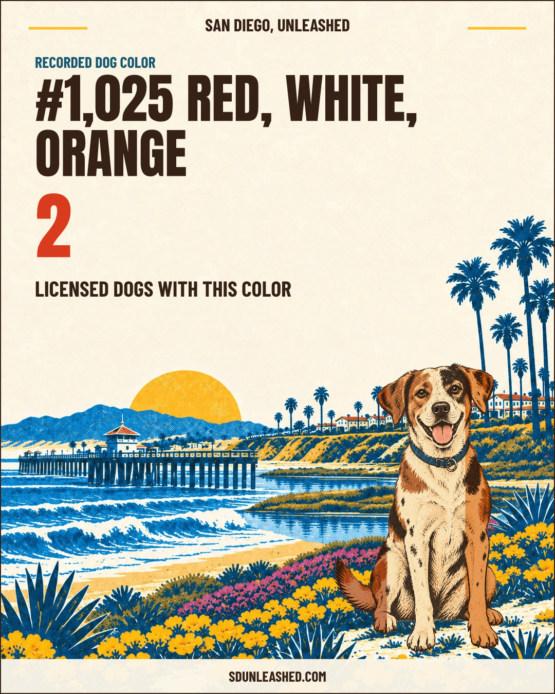 Red, White, Orange share card