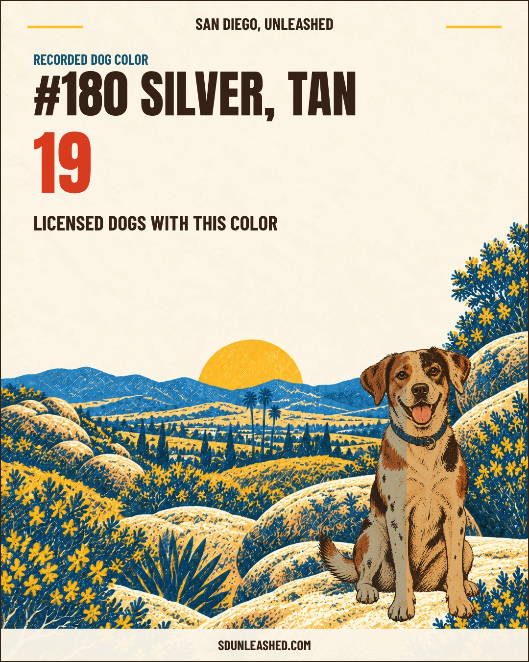 Silver, Tan share card