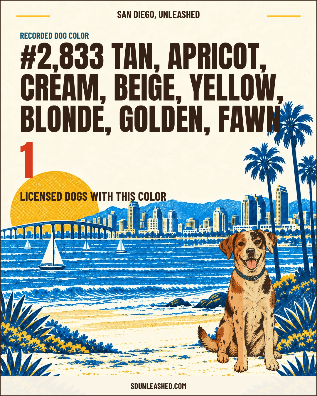 Tan, Apricot, Cream, Beige, Yellow, Blonde, Golden, Fawn share card