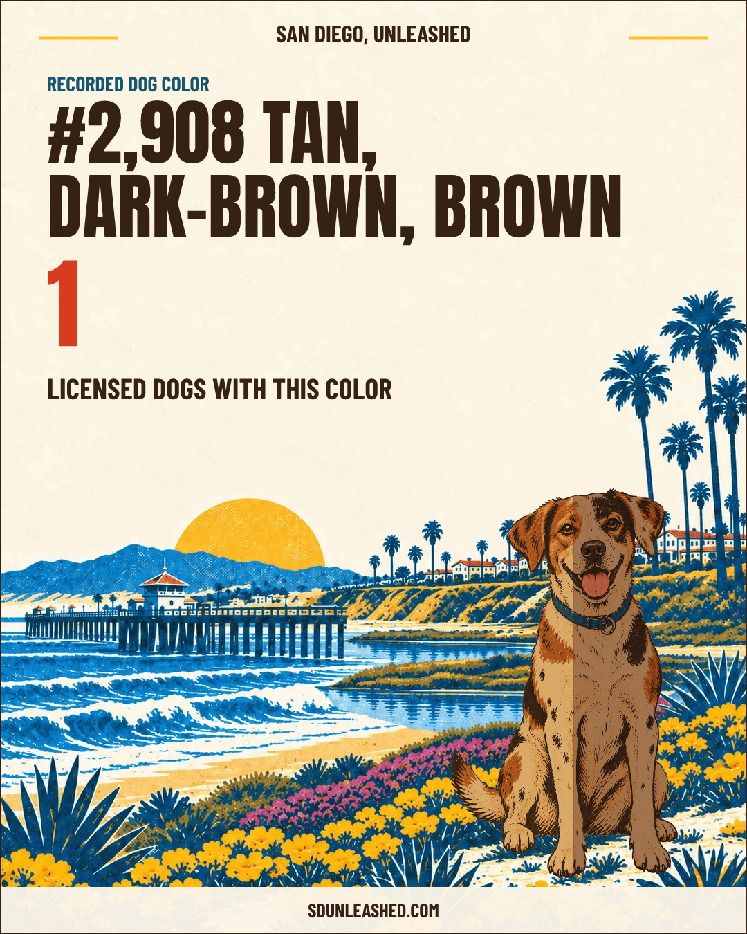 Tan, Dark-brown, Brown share card