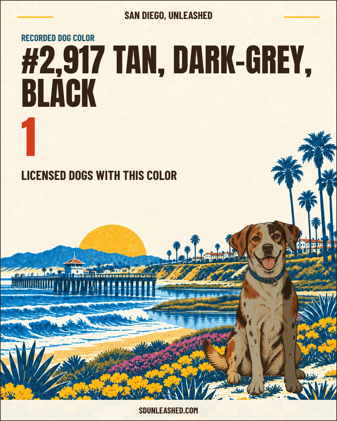 Tan, Dark-grey, Black share card