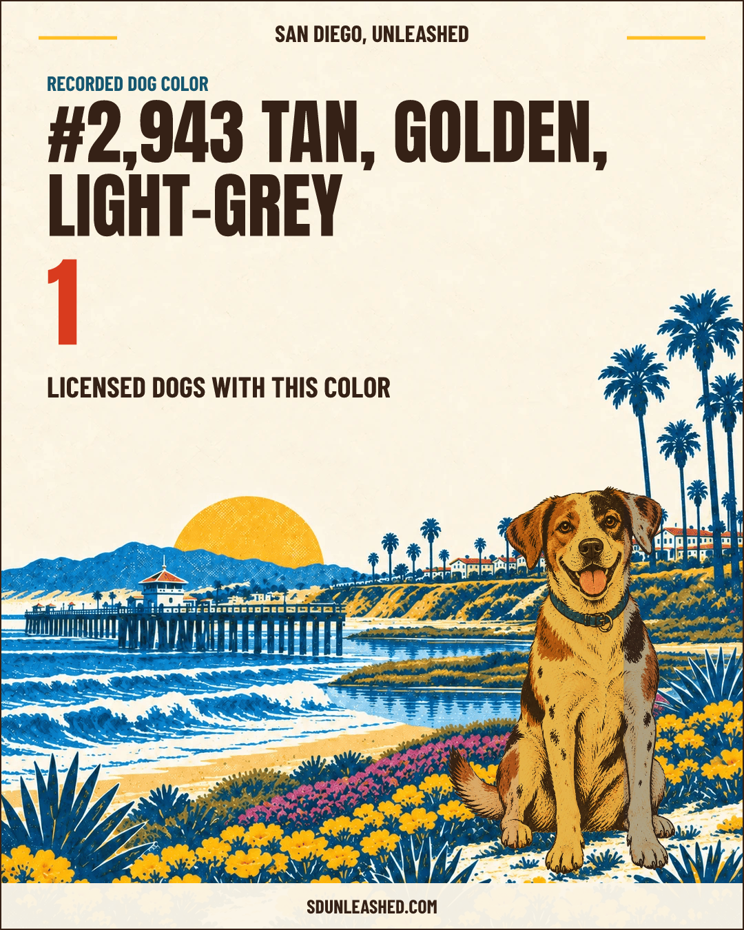 Tan, Golden, Light-grey share card