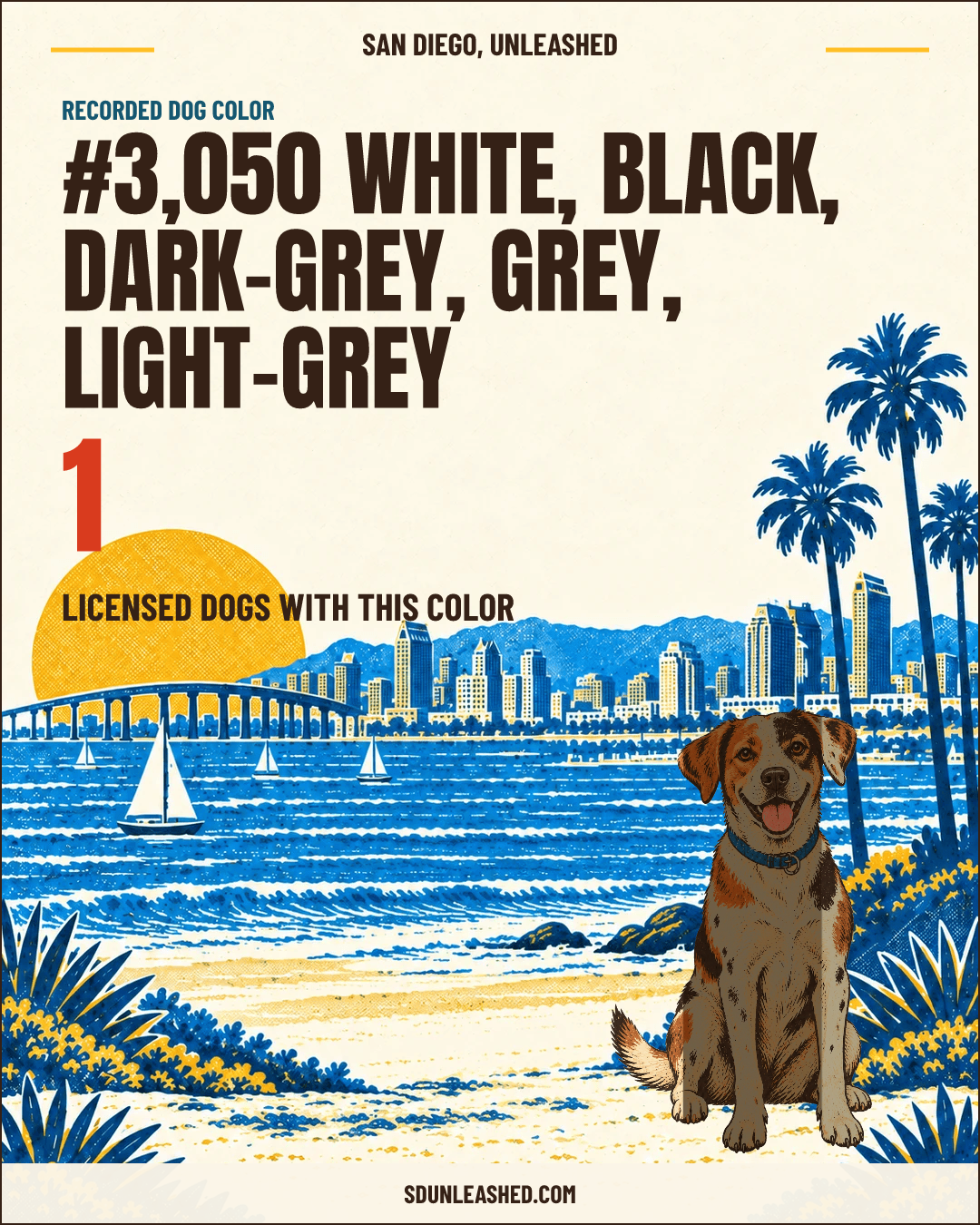 White, Black, Dark-grey, Grey, Light-grey share card