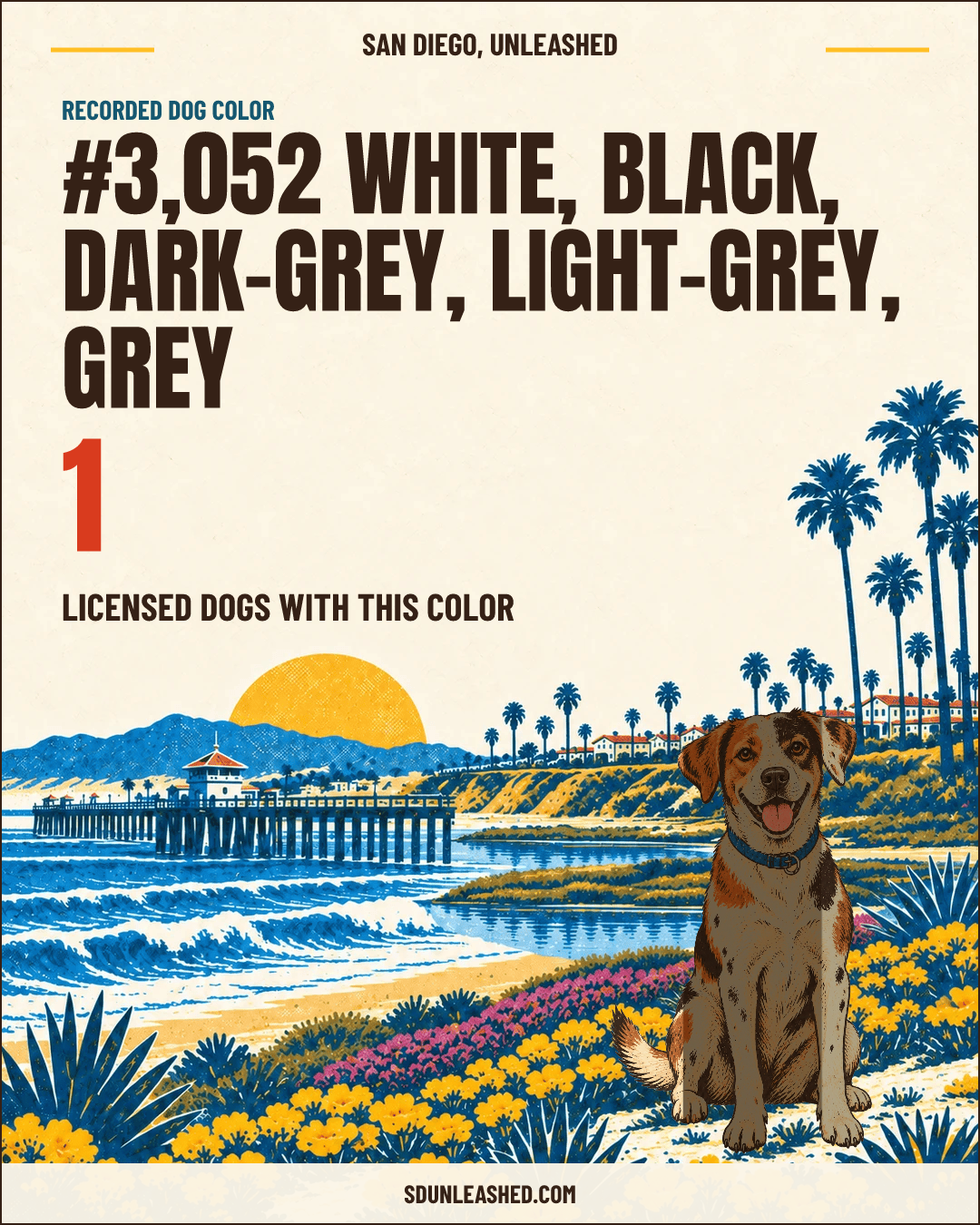 White, Black, Dark-grey, Light-grey, Grey share card